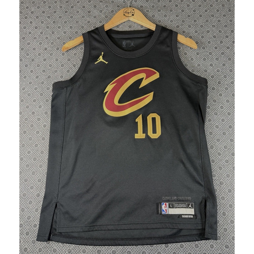 Jordan Cleveland Cavaliers NBA Darius Garland #10 Jersey Youth L 14/16 Swingmen